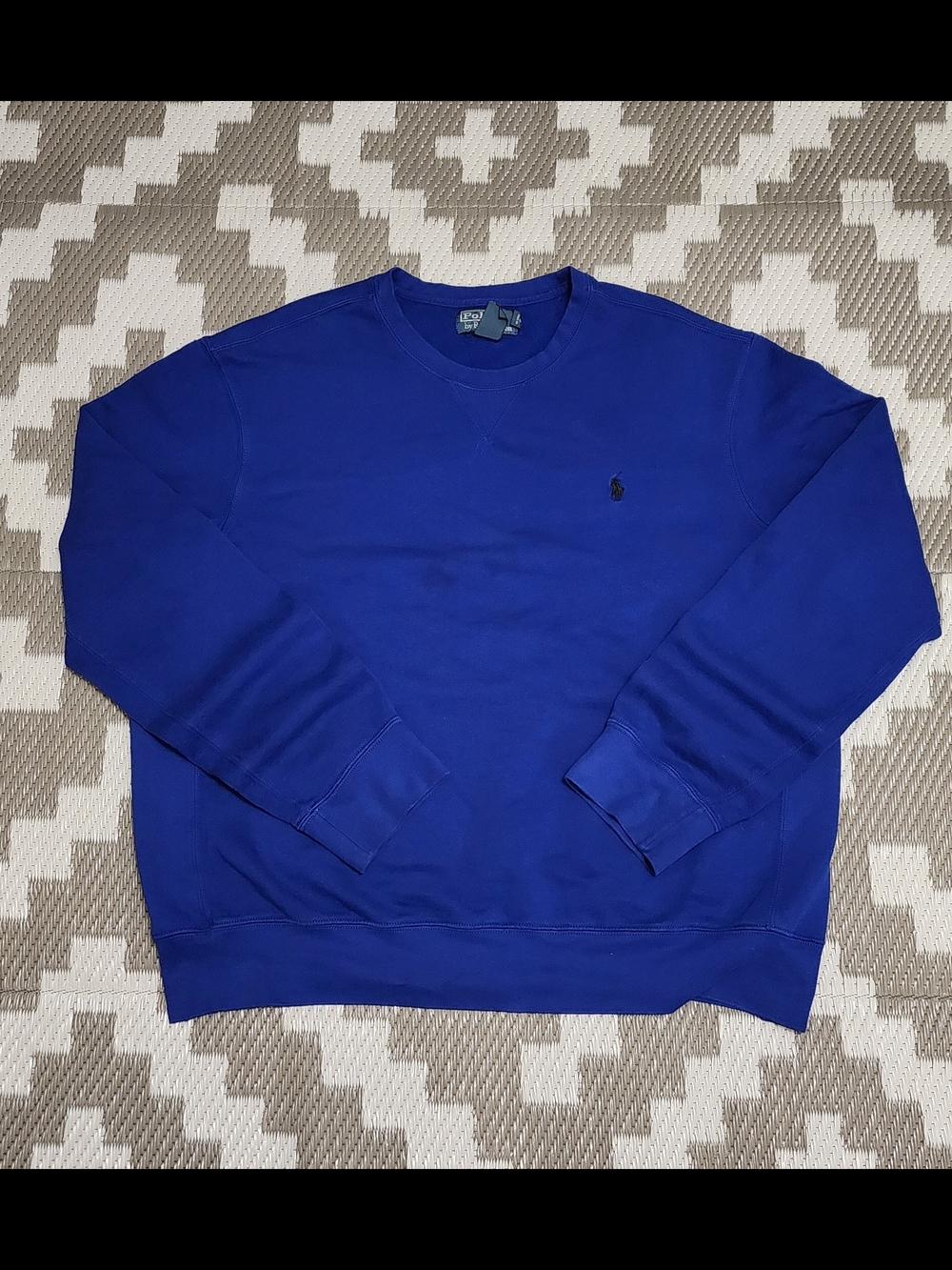 Polo by Ralph Lauren Men’s Crewneck Sweatshirt in Royal Blue